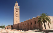 La mosque koutoubia a Marrakesh